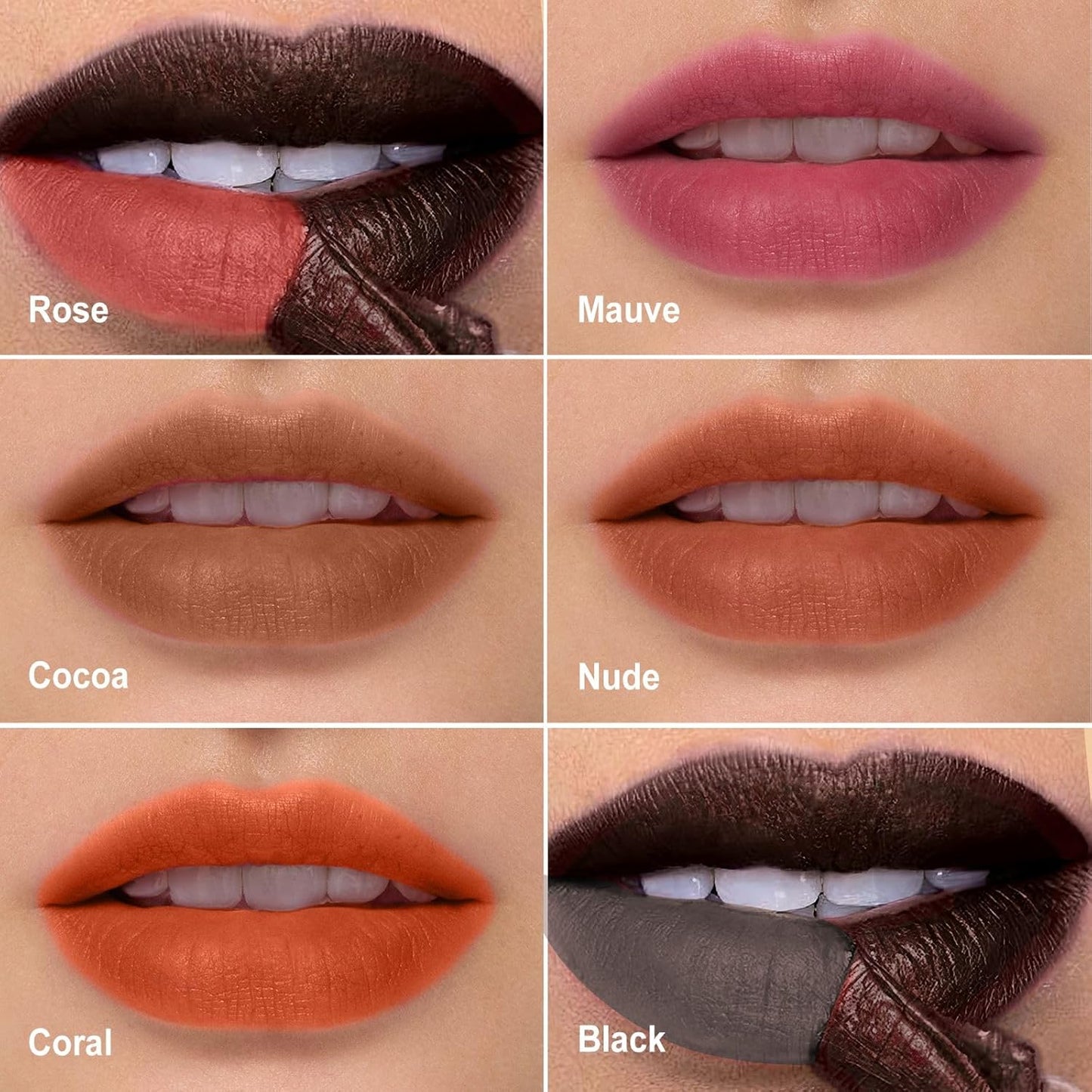 OETUIOW Lip Tint Stain Peel Off - Waterproof Lip Liner Stain, Moisturizing Long-Lasting Lip Stain, Create A Natural Lip Color, Enhancing Complexion for All Skin Types (Rose, 0.12 Fl Oz (Pack of 1))