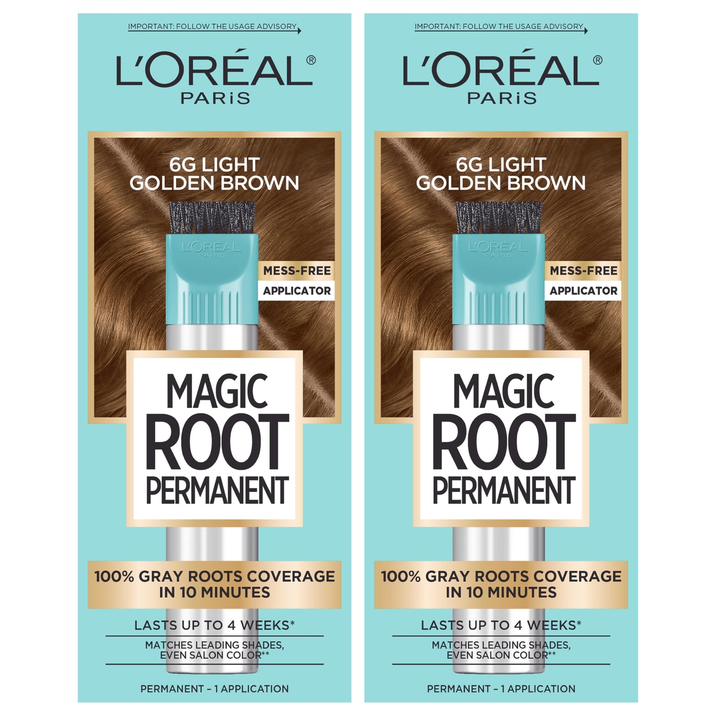 Root Rescue Light Golden Brown 2Pk