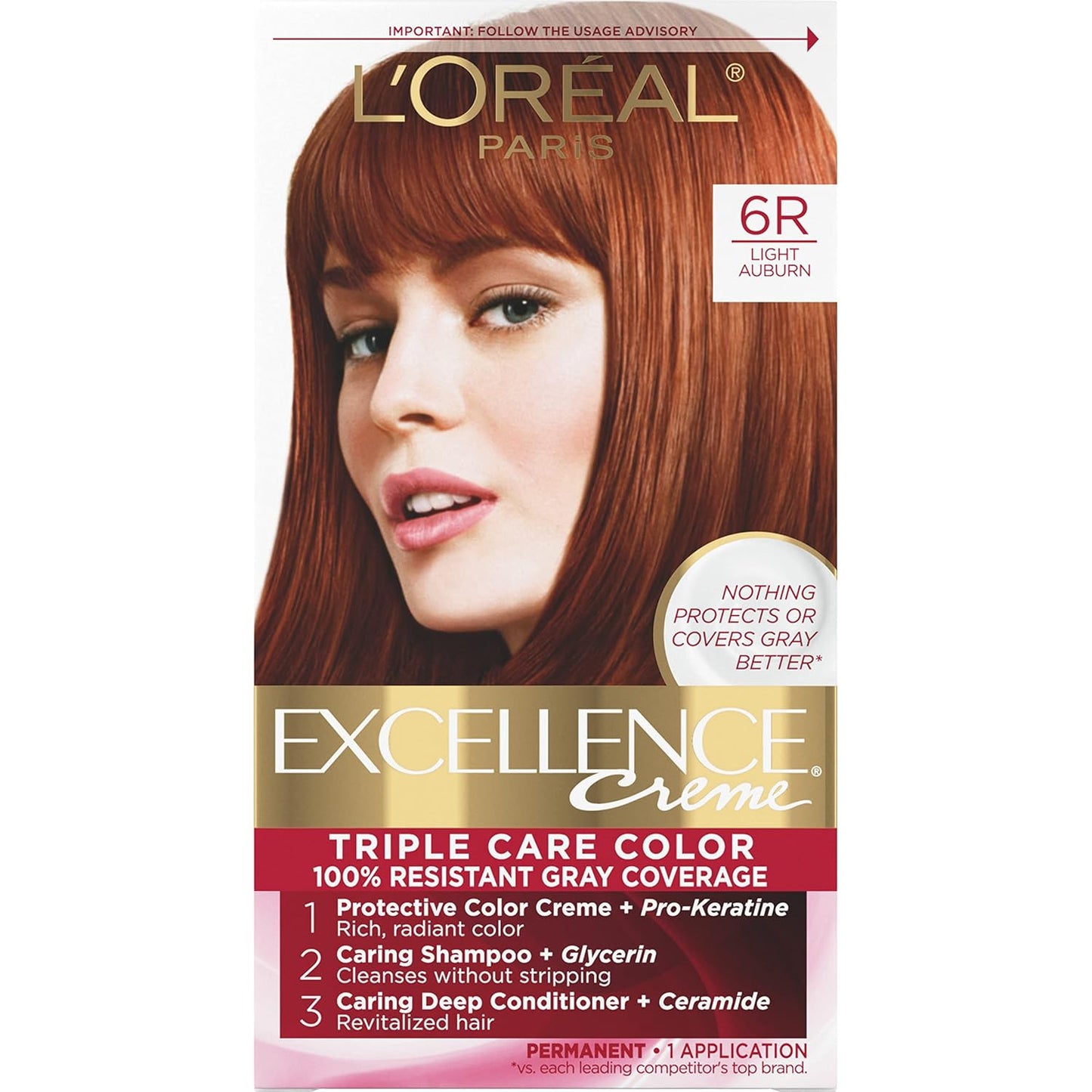 L'Oreal Paris Excellence Crème 9A Light Ash Blonde Hair Color | Gray Coverage, 8 Weeks