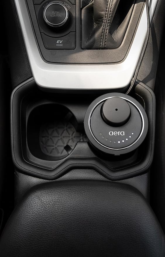Aera Go New Car Fragrance Scent Refill - Notes of Leather and Oud - Works with the Aera Go Diffuser for Car