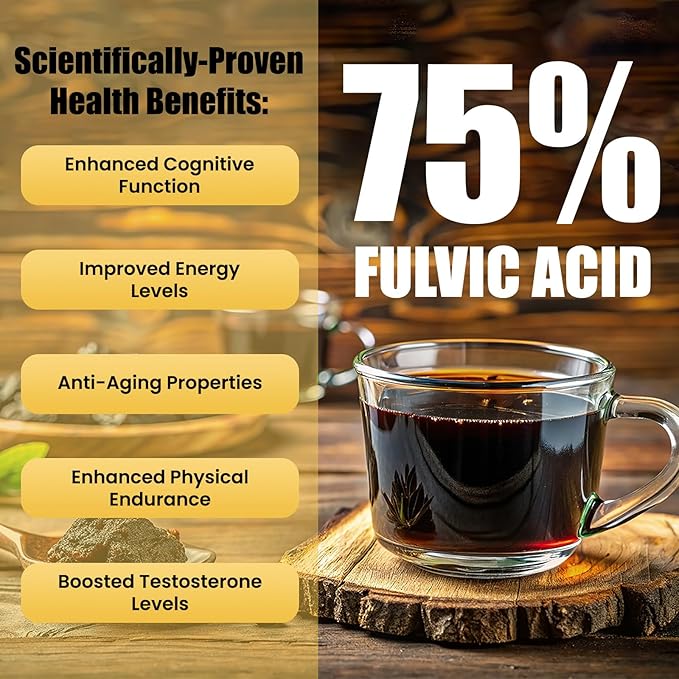 Himalayan Shilajit Resin [1,000 mg] Pure Shilajit Organic Natural ||Gold Grade|| Alpine Harvested, Sun-Dried, & Lab Purified for Men & Women, Max Potency >75% Fulvic Acid & 85+ Trace Minerals