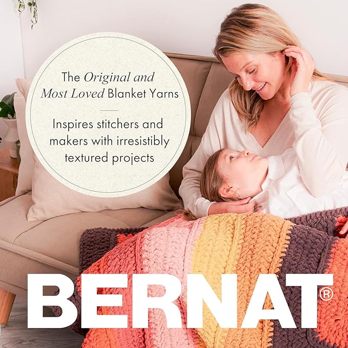 Bernat VELVETEAL Blanket Extra, 1 Pack