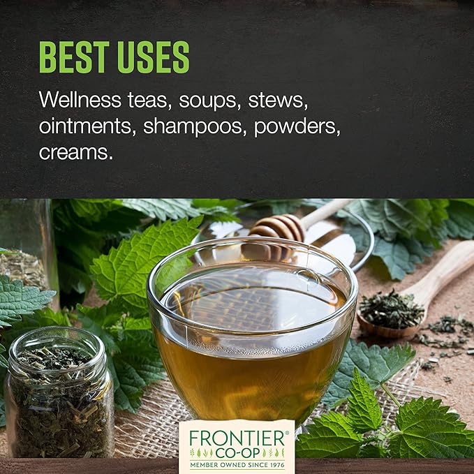 Frontier Co-op Organic Cut and Sifted Stinging Nettle Leaf 1lb