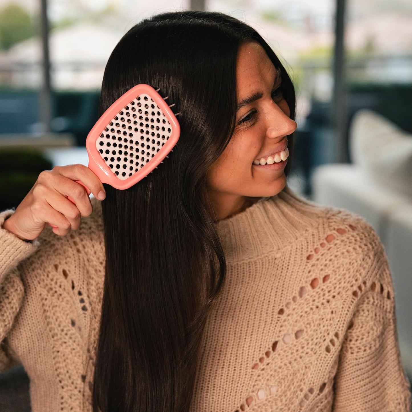 FHI Heat UNbrush Detangling Brush | Pain-Free for All Hair Types | Lightweight & Anti-Static