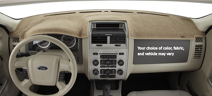 DashMat Original Dashboard Cover Toyota T100 (Premium Carpet, Beige)