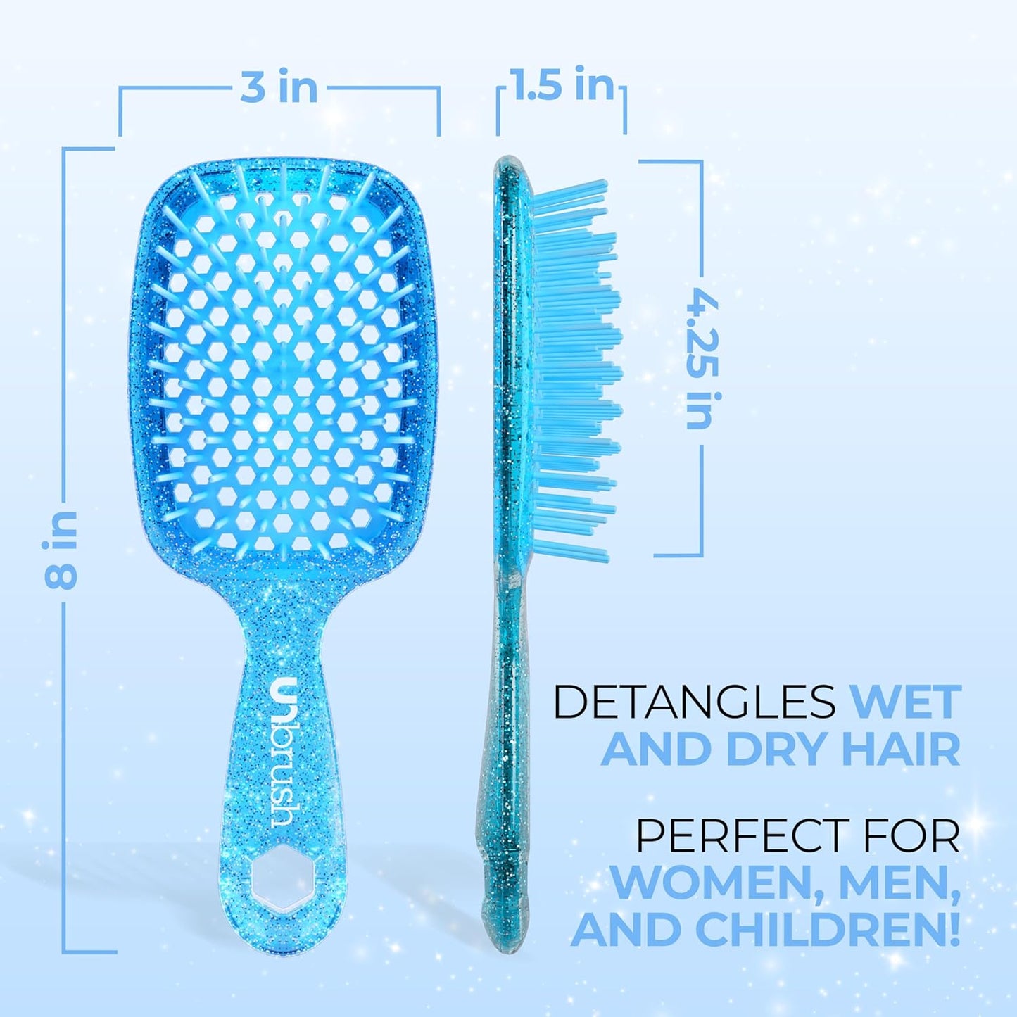 FHI Heat UNbrush Detangling Brush | Pain-Free Brushing for All Hair Types