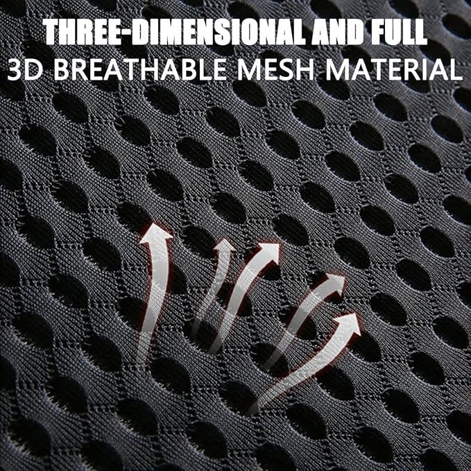 Car Seat Cushion, Auto Gel Infused Memory Foam Cushion for Driver Comfortable Driving Hip Pressure Relief Office Chair, Universal for Vehicles and Office Chairs (Black)