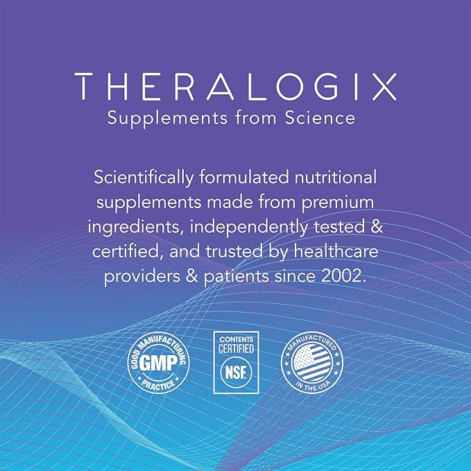 Theralogix Solo Multivitamin & Multimineral Supplement Without Iron - 90-Day Supply - Iron-Free Multivitamin - Support for Women & Men - Vitamin D3, Vitamin C & B Vitamins - NSF Certified - 90 Tablets