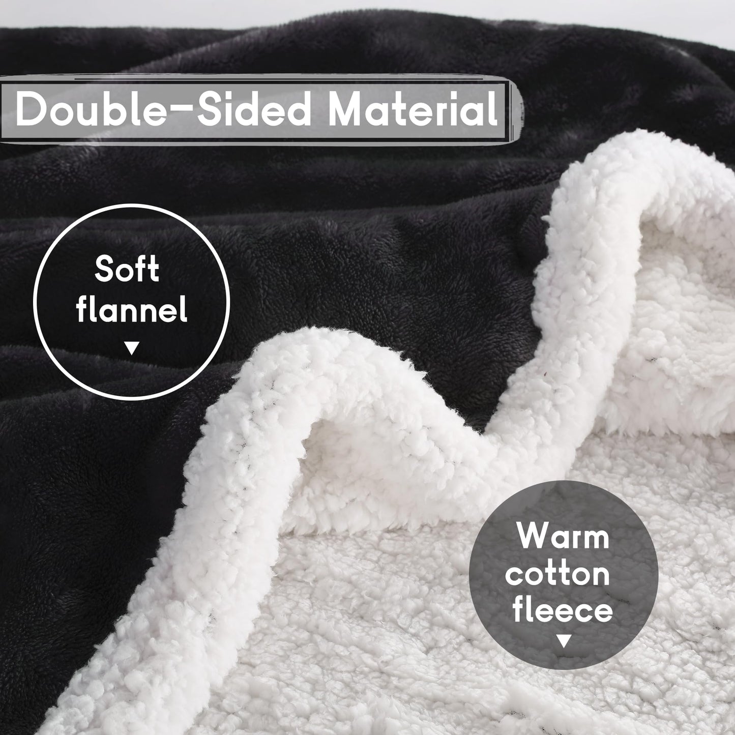 Heated Blanket Electric Blanket Full Size 72''x84'', Soft Flannel Heating Blanket with 1-10 Hour Auto Off - 6 Heat Settings - Machine Washable - Dark Grey