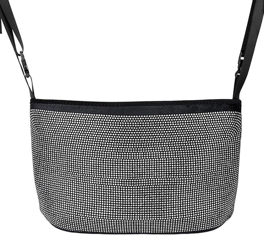 eing Car Organizers and Storage Purse Holder,Seat Back Net Handbag Purse Accessories for Women,Road Trip Essentials for Adults,Mom Gifts,Birthday Gifts Presents for Mom,White