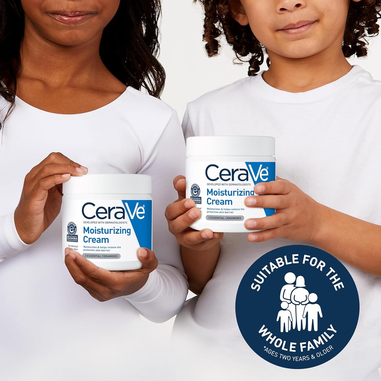 CeraVe Moisturizing Cream | Face & Body Moisturizer for Normal to Dry Skin - 8 Fl Oz