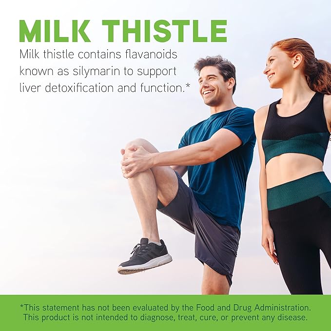 DAVINCI Labs Milk Thistle - Nutritional Supplement to Support Liver Function, Kidney Health and Healthy Digestion* - with Milk Thistle and More - Gluten-Free - 90 Vegetarian Capsules