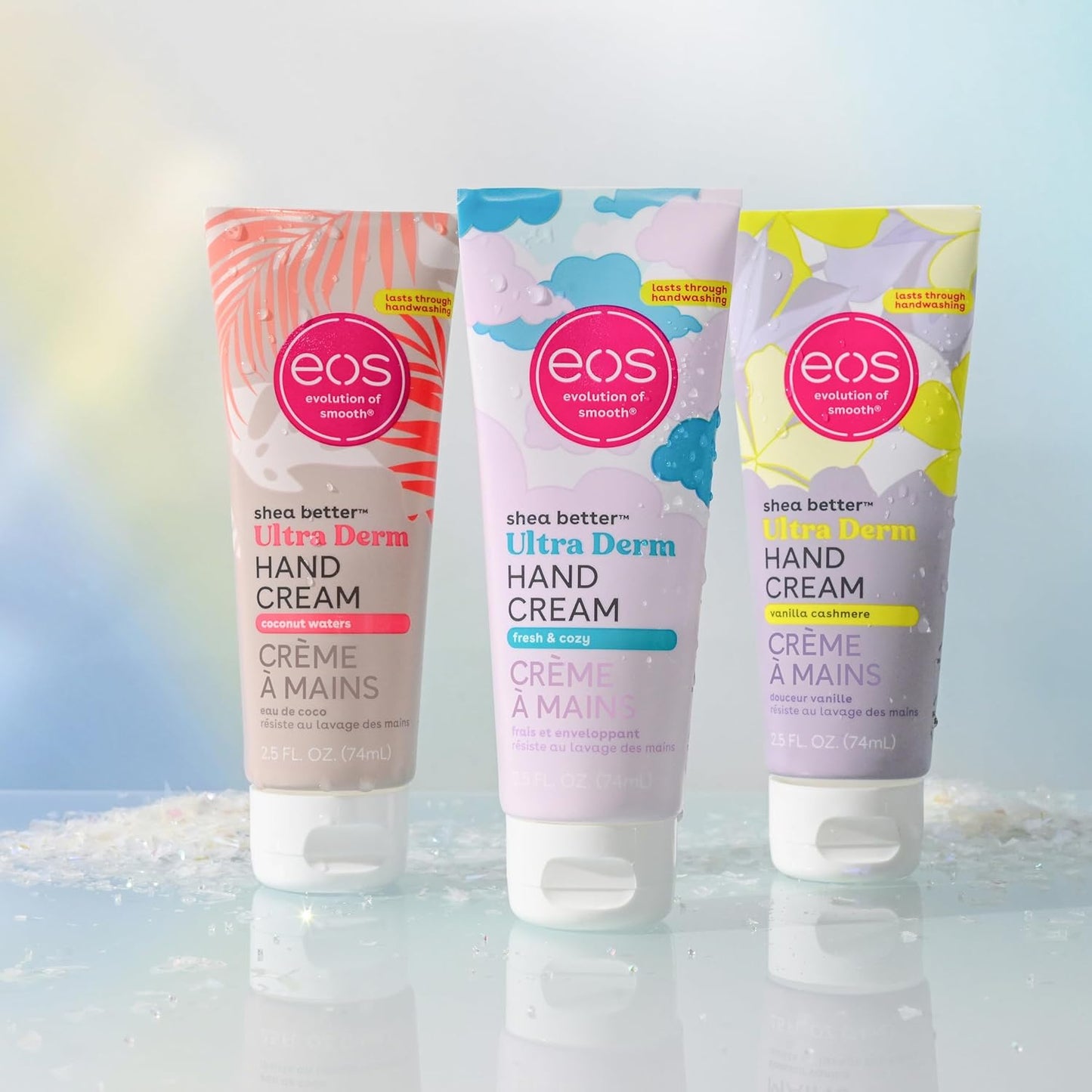 EOS Hand Cream – Pink Citrus | Natural Shea Butter Lotion for 24-Hour Hydration
