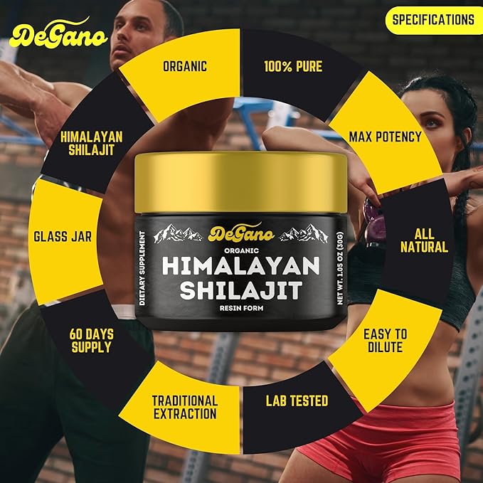 Himalayan Shilajit Resin - Highest Potency, Better Taste - Shilajit Pure Himalayan Organic Shilajit for Men & Women, 75 Servings, 85+ Trace Minerals, 75%+ Fulvic Acid, Glass Jar, Measuring Spoon, Box