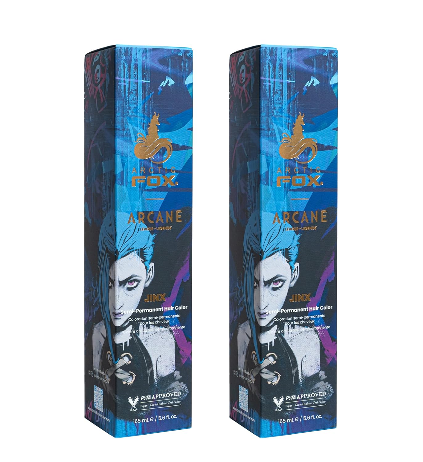 ARCTIC FOX Vegan Semi-Permanent Hair Color Dye | STERLING | 4 Fl Oz