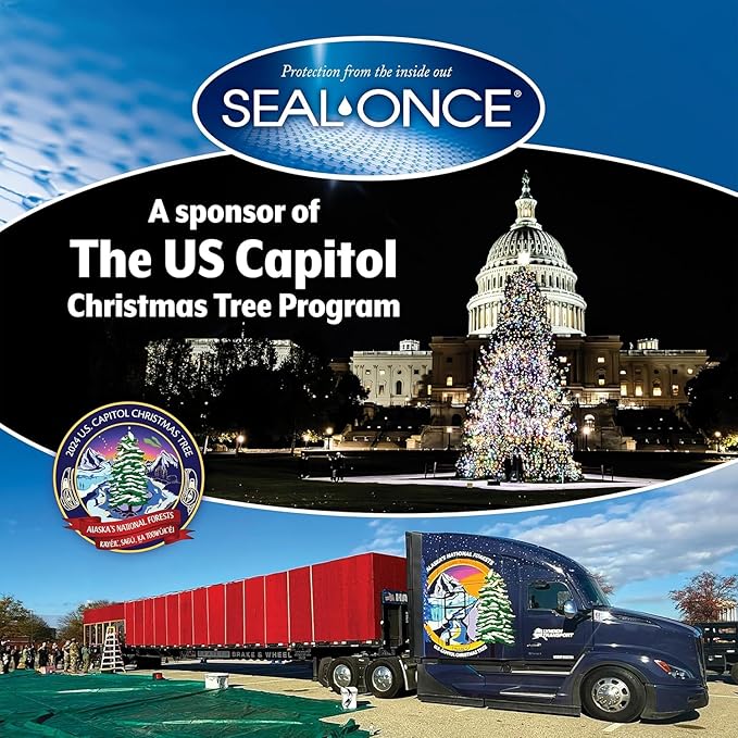Seal-Once Nano+Poly Penetrating Wood Sealer with Polyurethane - Premium Waterproof Sealant -2 Gallon & Mahogany