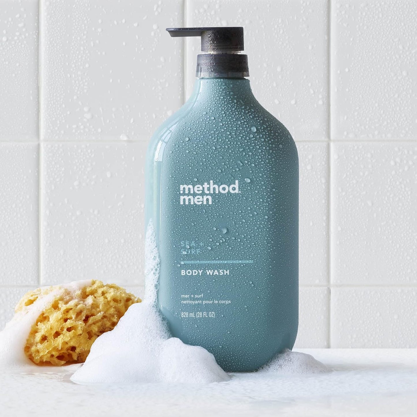 Method Body Wash | Sea + Surf | Biodegradable & Paraben-Free | 28 Oz