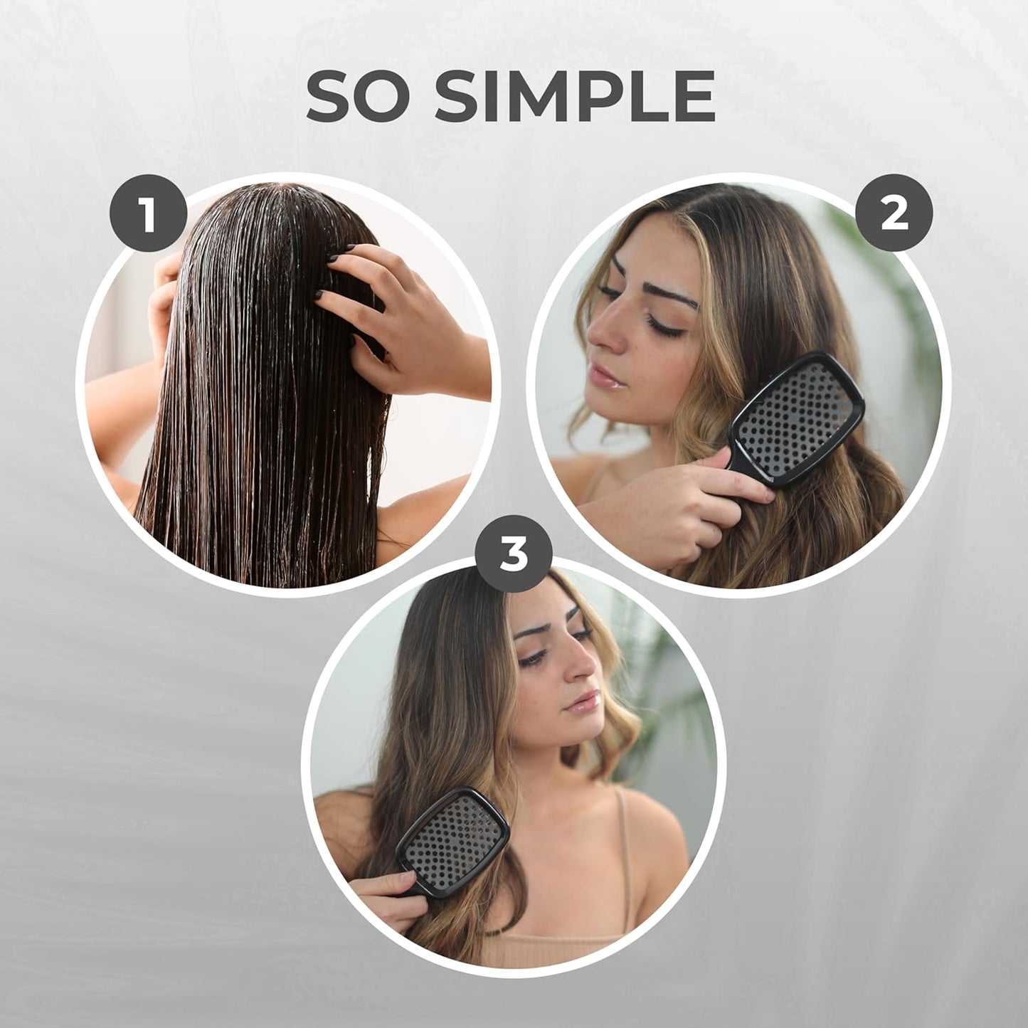 FHI Heat UNbrush Detangling Brush | Pain-Free for Wet & Dry Hair Types