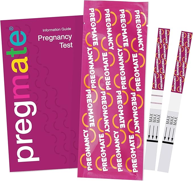 Pregmate 100 Pregnancy Test Strips (100 Count)