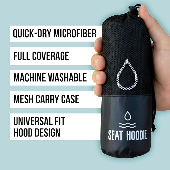 Car Seat Towel | Premium Microfiber Towel Seat Covers for Cars | Universal Fit & Machine Washable | Portable Car Seat Towel Cover After Gym, Yoga, Beach Navy