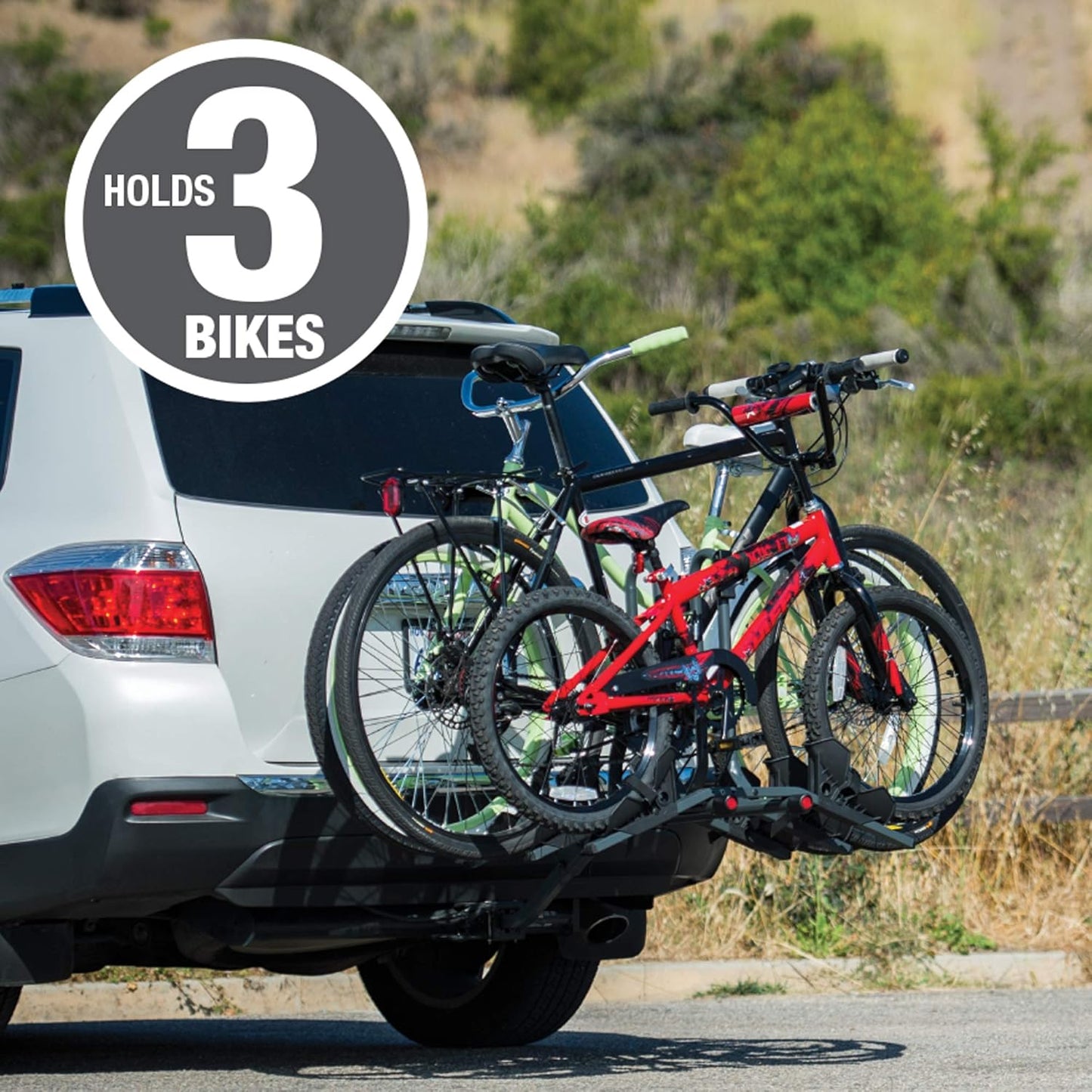 BELL Right Up 350 3-Bicycle Platform Hitch Rack