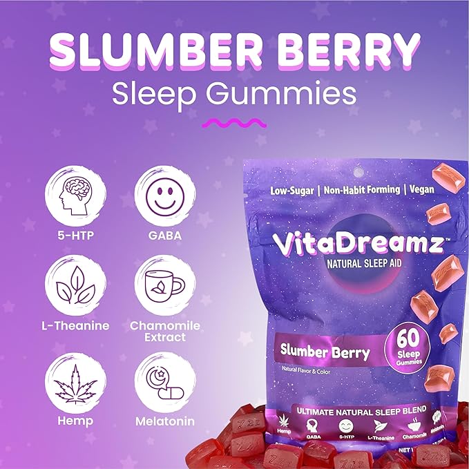 SleepEZ Pillowz - 60 Gummies