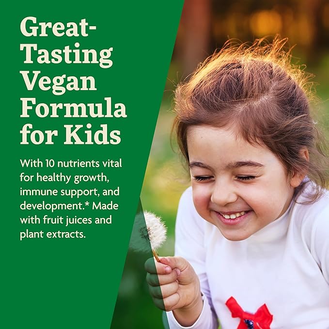 Floradix Kinder Love Children's Multivitamin - Liquid Multivitamin for Kids with Vitamins A, C, D & E, Calcium & More - Vegetarian, Non-GMO, Gluten-Free - 16.9 fl oz