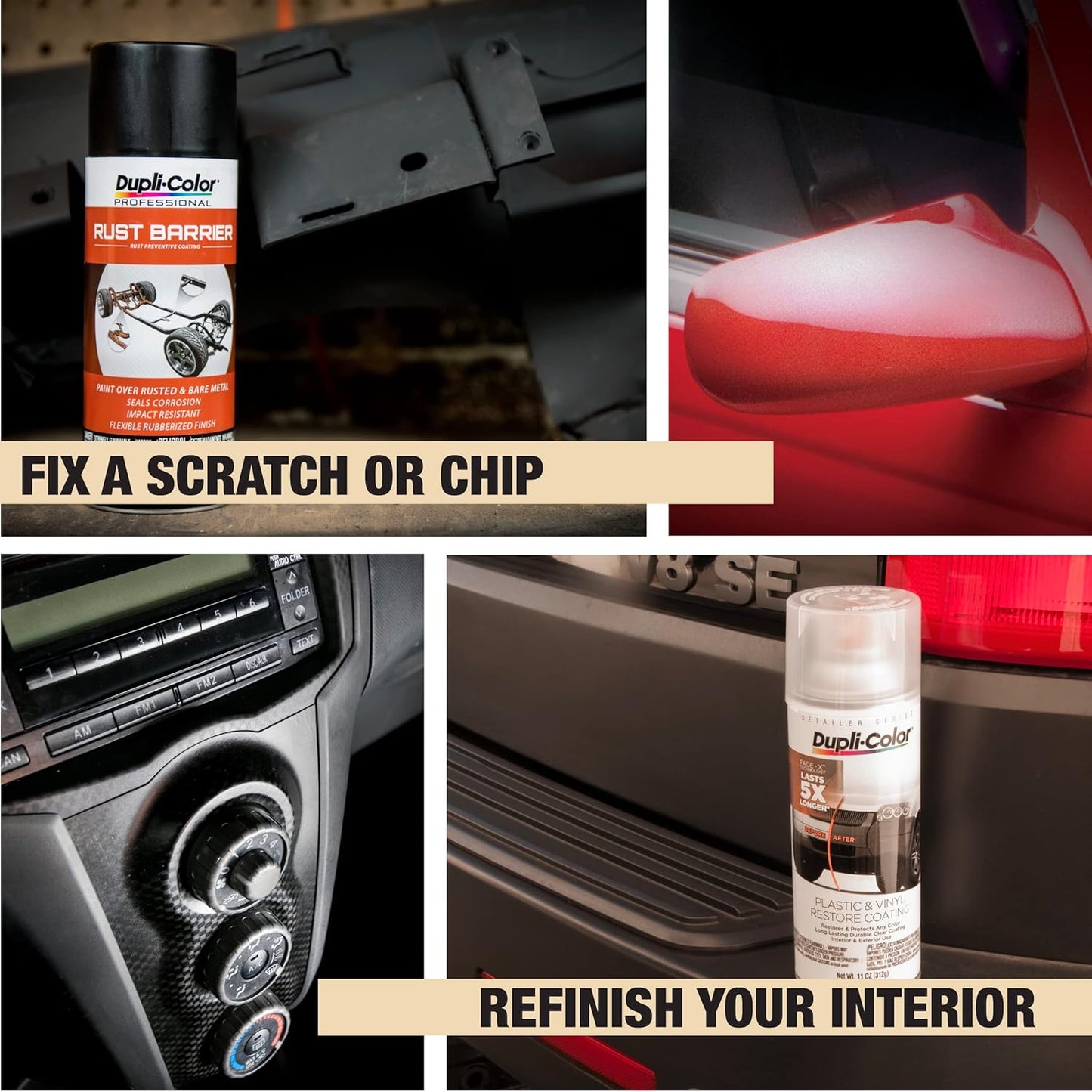 Dupli-Color EAHA10080 Scratch Fix All-In-1 Exact-Match Automotive Touch-Up Paint – Honda Modern Steel – 0.25 oz. Paint Pen