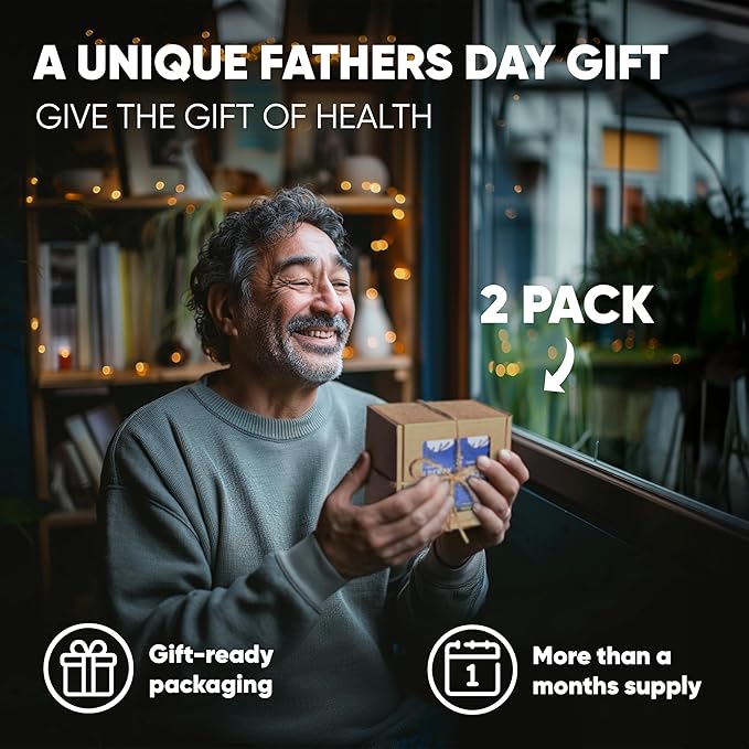 Father's Day Gift for Grandpa - USDA Organic Wild Bilberry Extract Bundle 2x3.4oz Liquid Extract + Organic Raspberry Powder 5oz - Wellness Gift for Eyes & Superfood Extract