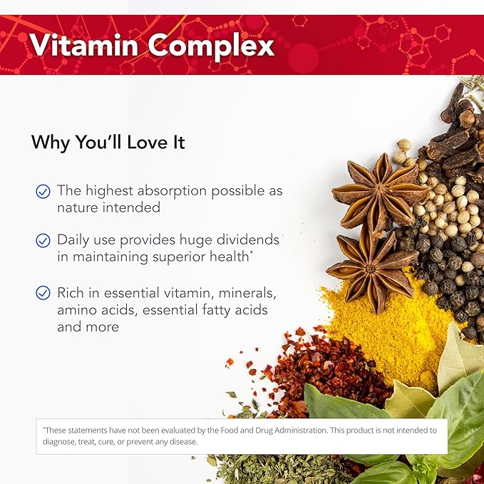 Physician's Strength PotentPak - 30-Day Supply - Whole Food Vitamin Complex with Vitamins A, C, D, E, and B Complex