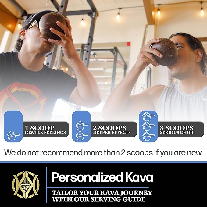 Koa Kava Dehydrated Instant Kava - 100% Dehydrated Instant Green Fijian Kava Root Powder, 4 oz (113g)