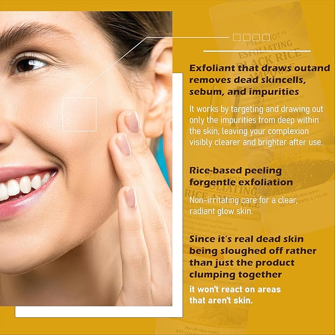 Peel Shot Glow Rice Ampoule Duo, Day & Night Exfoliating Facial Treatment with Niacinamide, Hyaluronic Acid & Rice Extract for Blackhead Removal & Pore Refining (2)