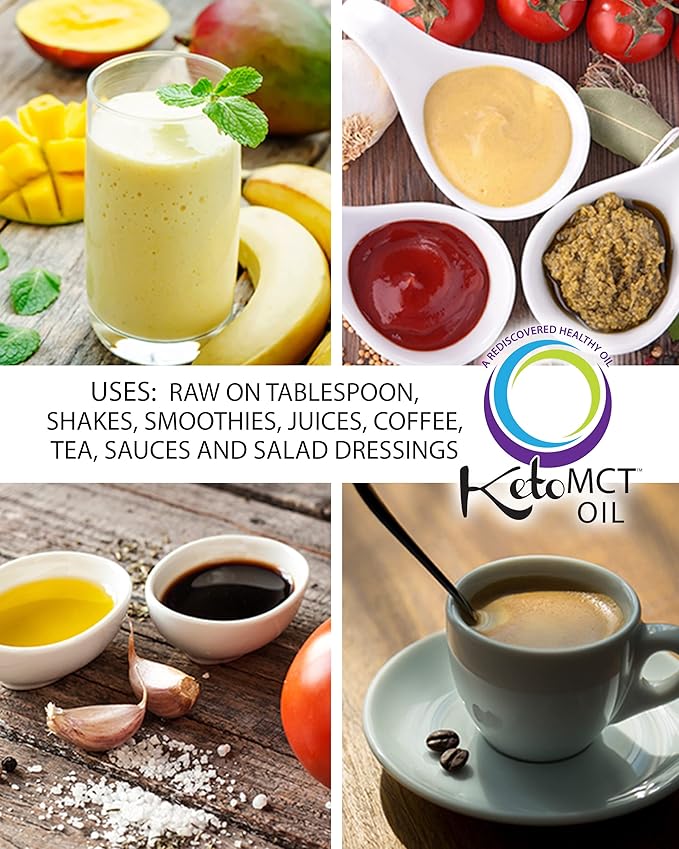LIFESENSE C8 MCT Oil, Keto-Friendly, Sourced from Coconut Oil, Clinically Proven to Increase Ketone Production, Optimal Fuel for The Brain and Body, Made in USA by PhD Nutrition, 32 oz
