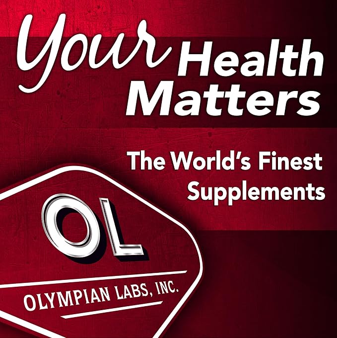 Olympian Labs 10X Mushroom Supplement Capsules - Comprehensive Formula Supporting Immune System, Antioxidant, Brain Health - 60 Capsules (30 Servings)