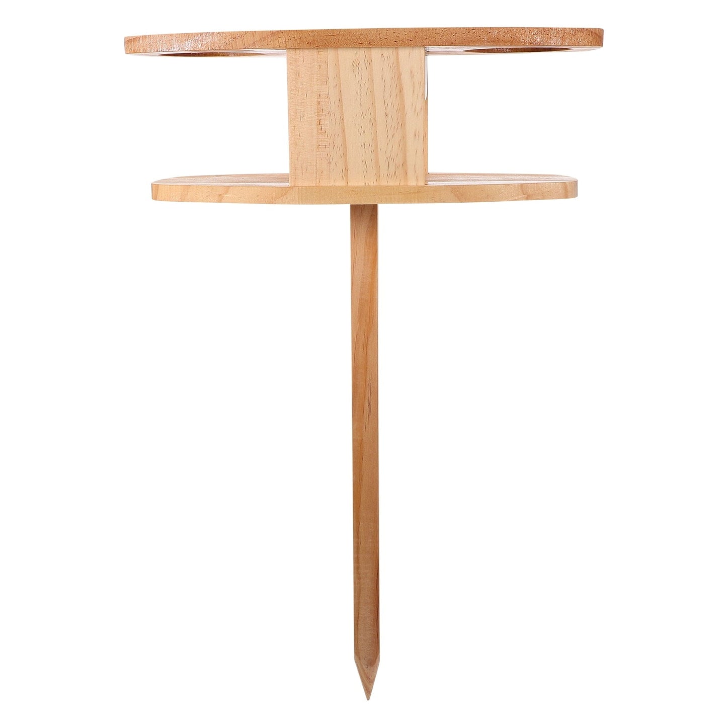 ORDDIART 1Set Khaki Foldable Beach Table for Sand and Grassland Use by Wine Lovers
