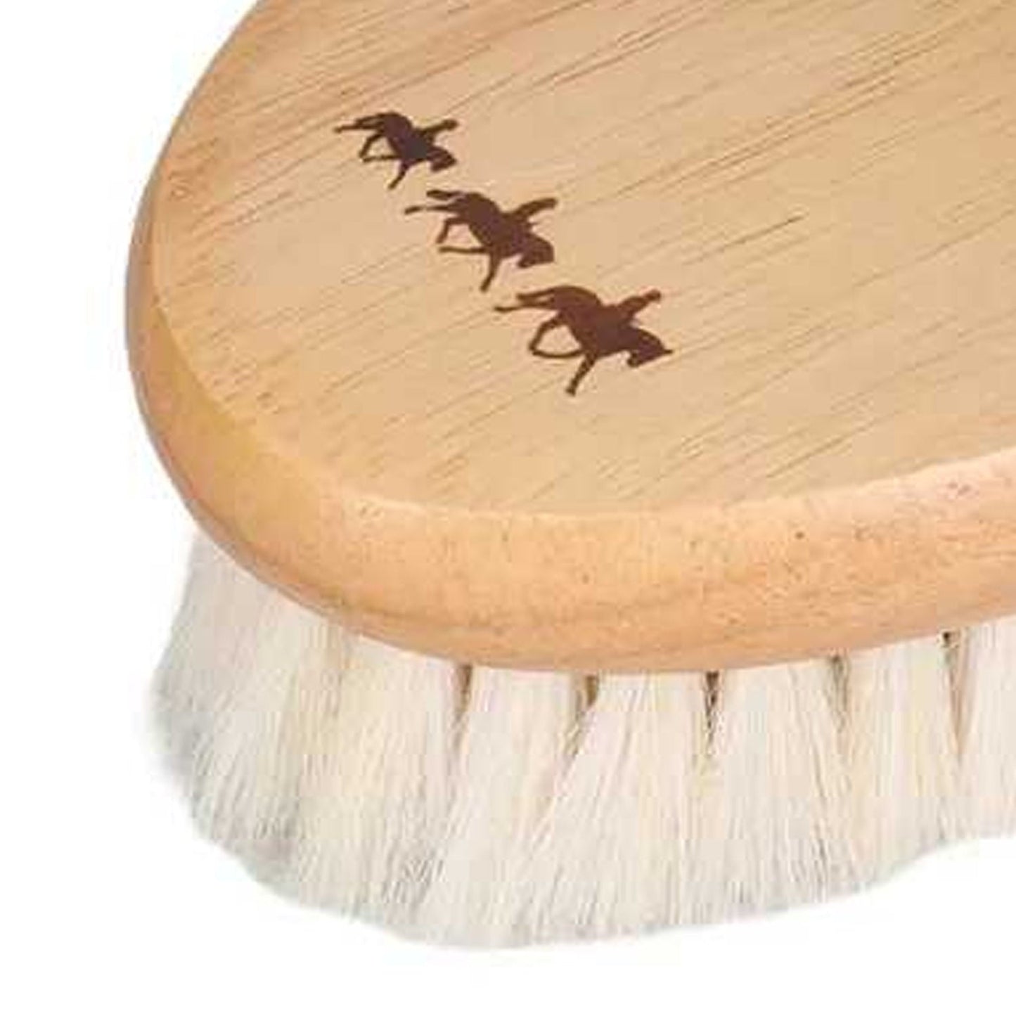 Supreme Products Gleaming Leather Handled Horse Brush