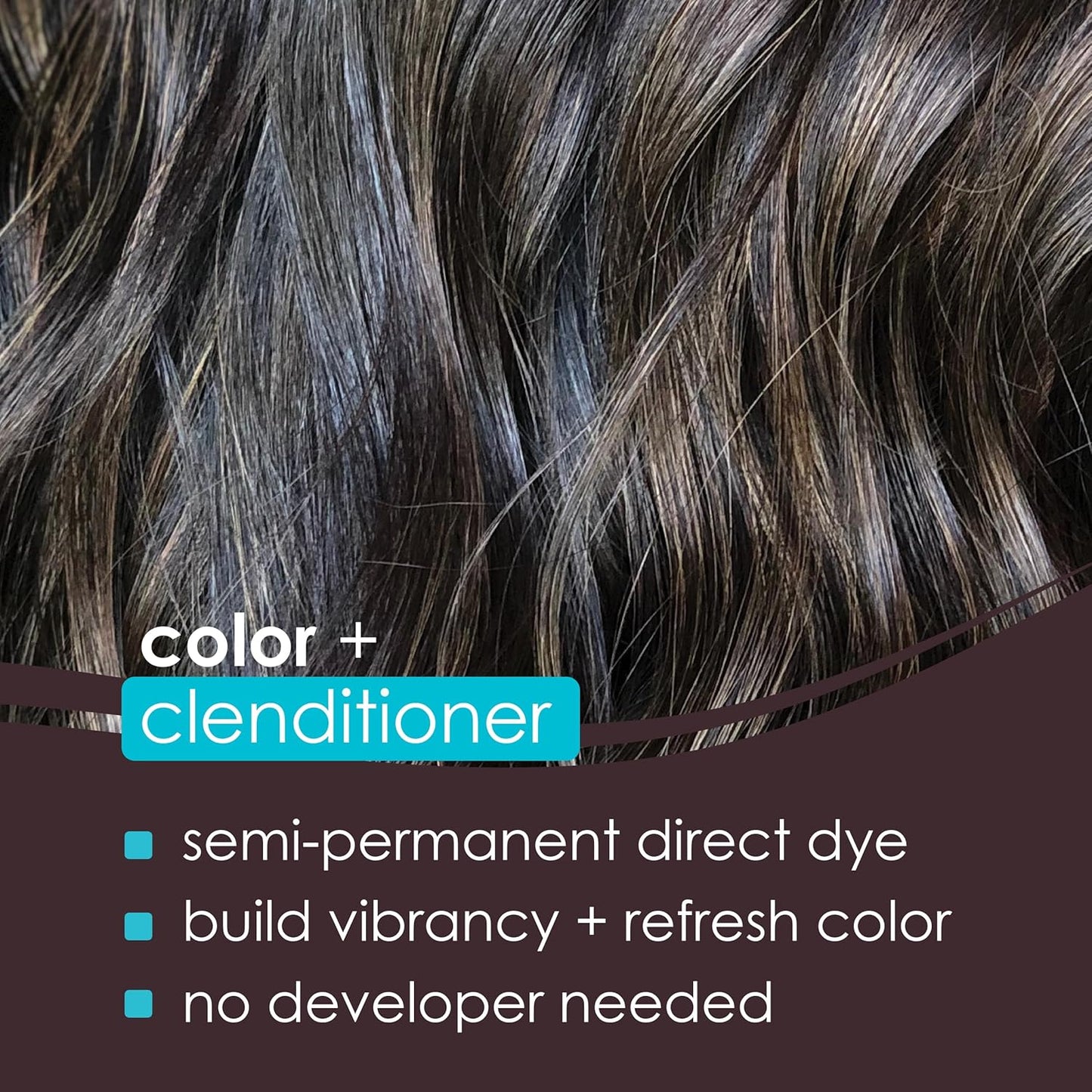 Keracolor 3-In-1 Color-Depositing Conditioner | Gently Cleanses & Conditions | 12 Fl Oz