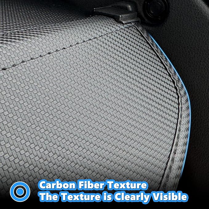 MIALUTY® Cargo Cover for 2024 2025 2026 Hyundai Santa Fe Retractable Trunk Cover Santa Fe Accessories Anti-Peeping Anti-Theft Privacy Screen,Trunk Luggage Shield Shade Carbon Fiber Texture