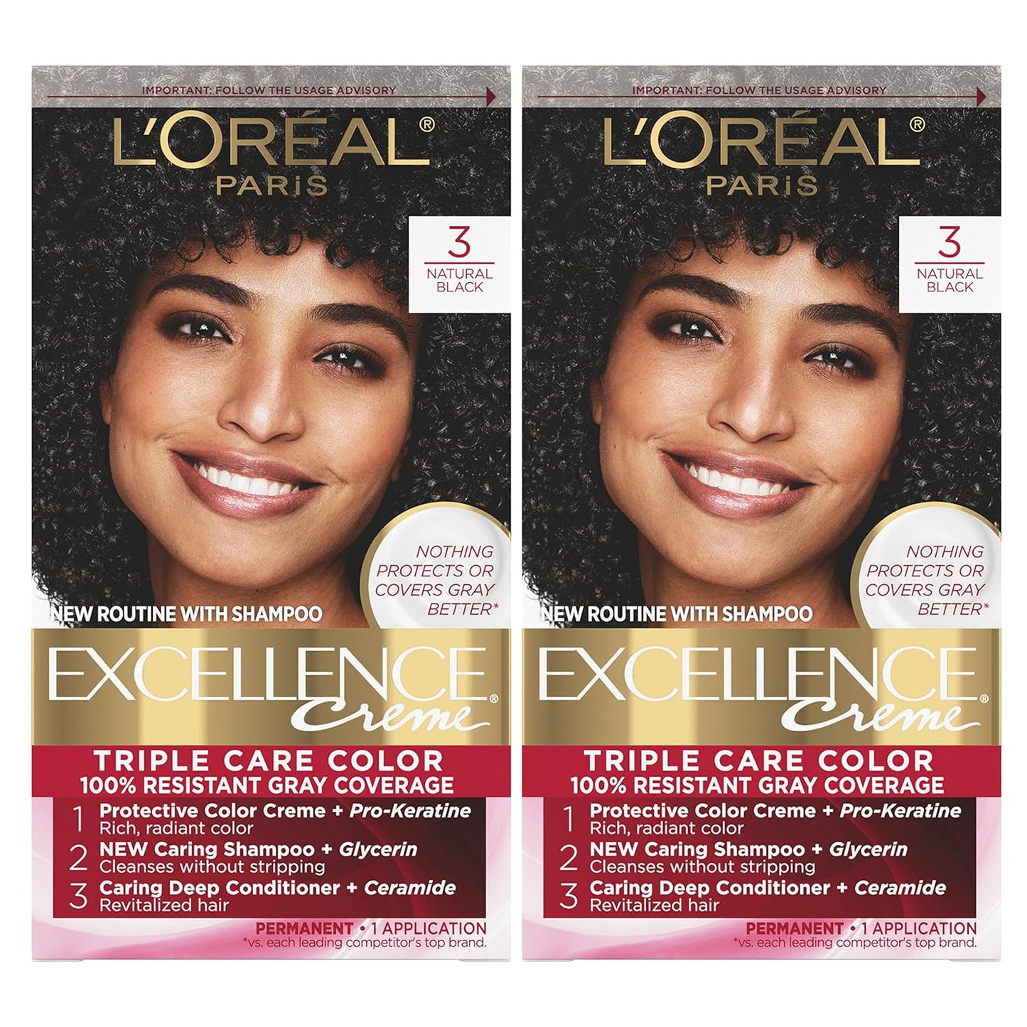 L'Oreal Paris Excellence Crème Hair Color | 9 Light Natural Blonde | Gray Coverage