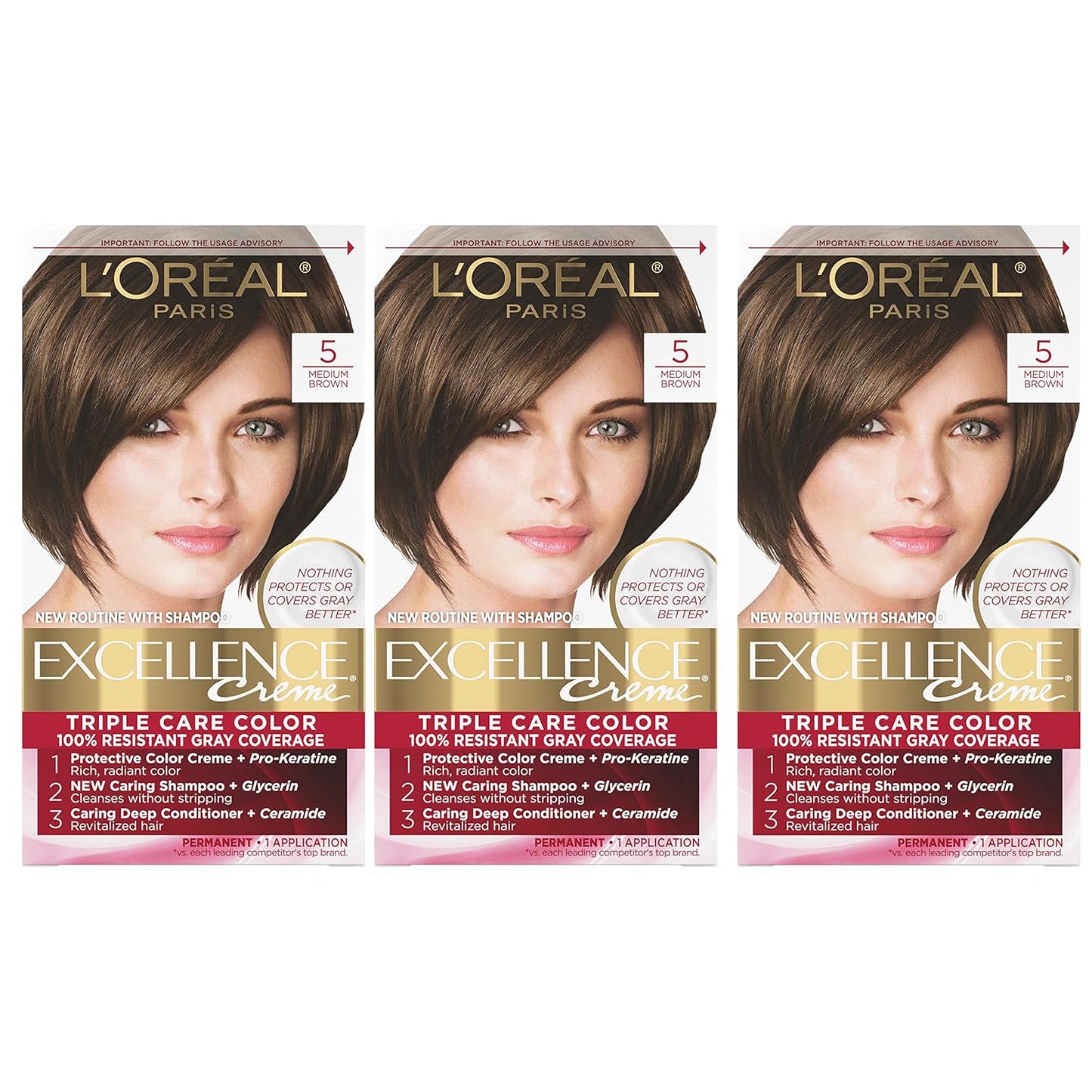 L'Oreal Paris Excellence Crème 9A Light Ash Blonde Hair Color | Gray Coverage, 8 Weeks