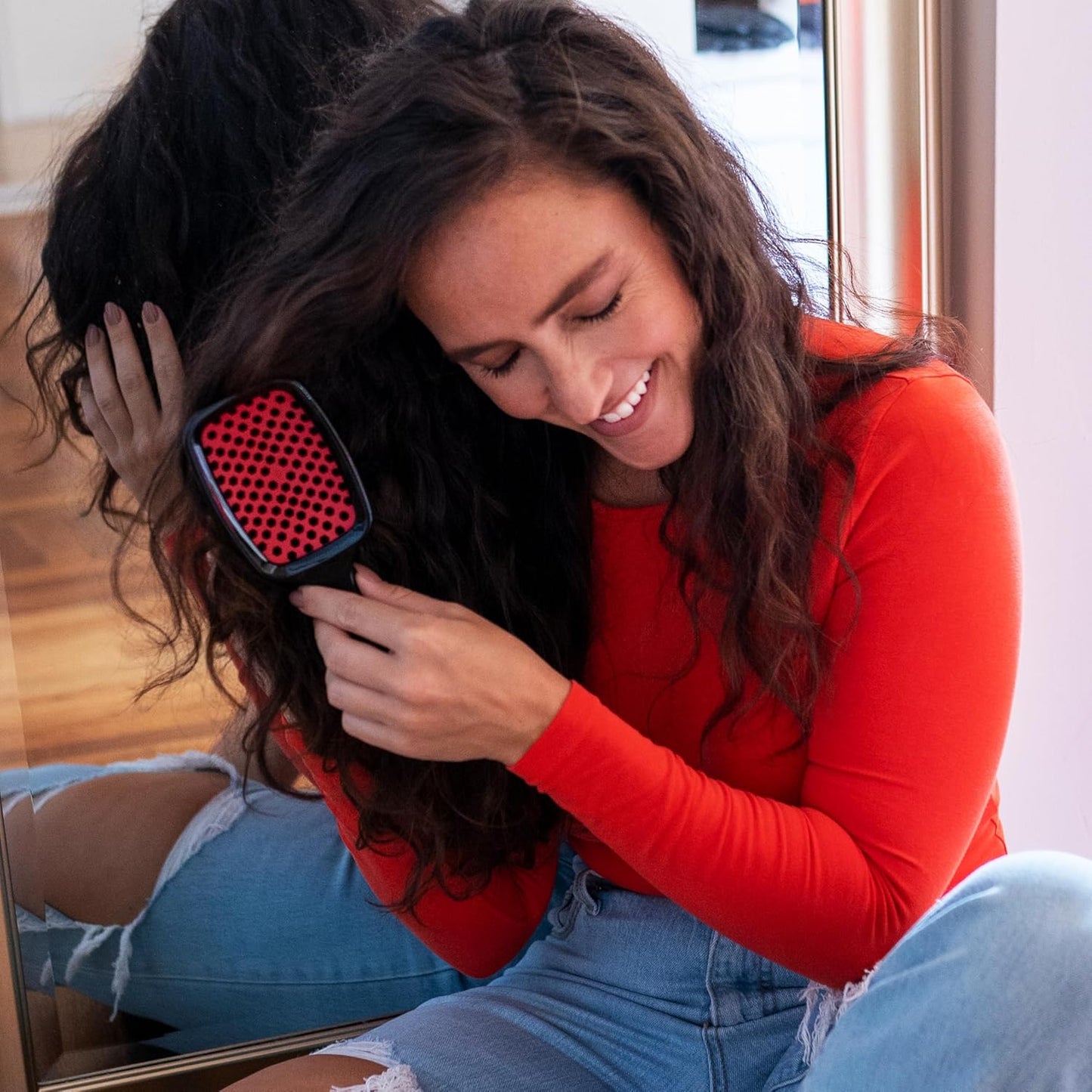 FHI Heat UNbrush Detangling Brush | Pain-Free for All Hair Types | Lightweight & Anti-Static