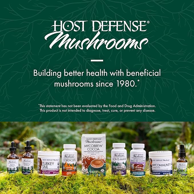 Host Defense Maitake Extract - Immune & Cellular Health Support - Herbal Supplement with Maitake Mushroom & Mushroom Mycelium - Liquid Supplement - 2 fl oz (60 Servings)*