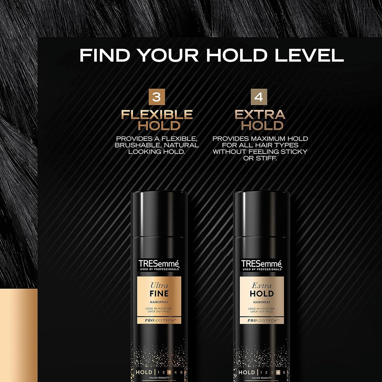 Extra Hold Hairspray | 24-Hour Frizz Control | Pro Lock Technology | 4.2 oz