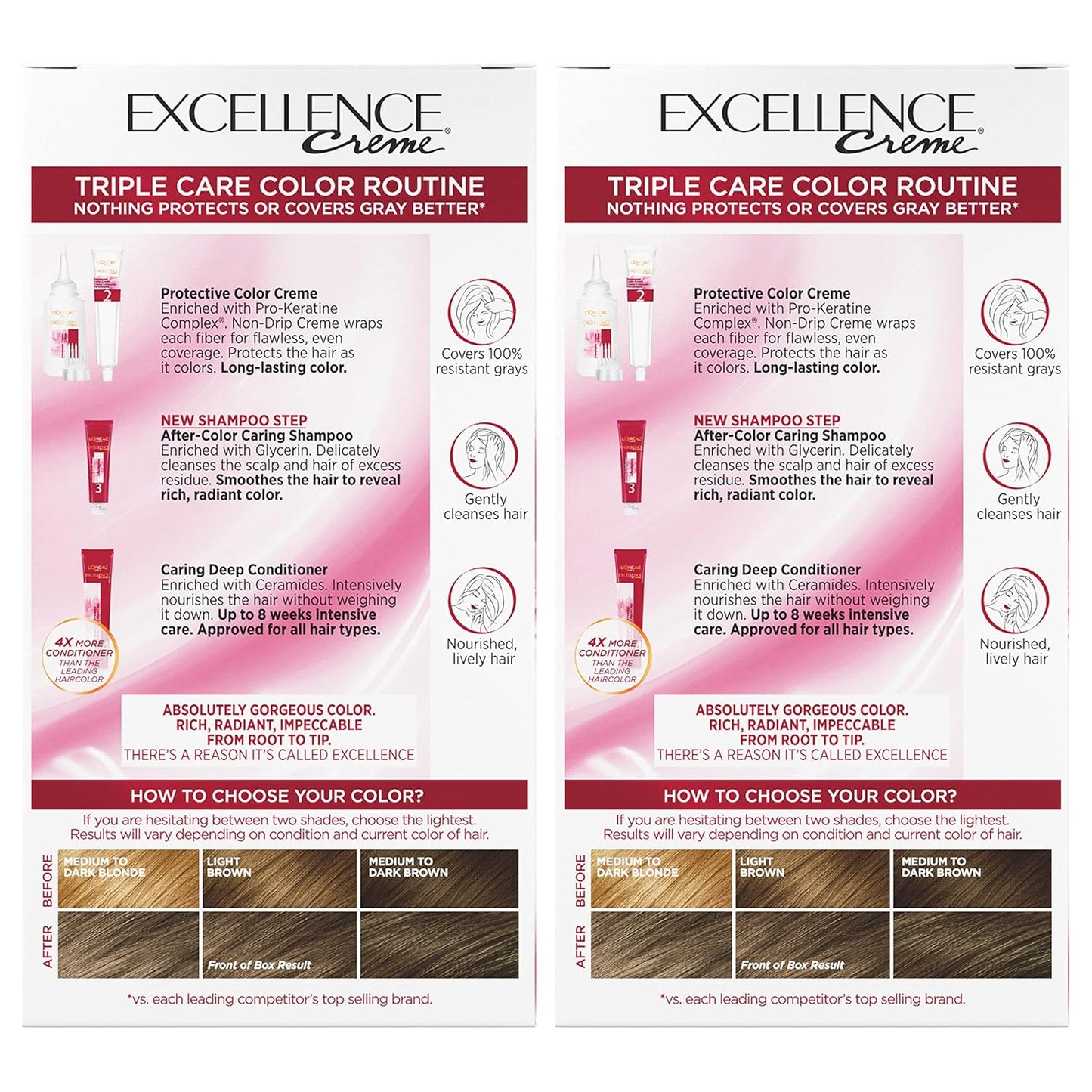 L'Oreal Paris Excellence Crème Hair Color | 9 Light Natural Blonde | Gray Coverage