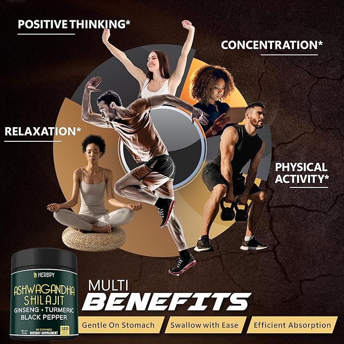 Bundle 7in1 Cloves Supplement and 5in1 Ashwagandha Shilajit - Supports Immune, Digestive Health, Relaxation, and Heart Health