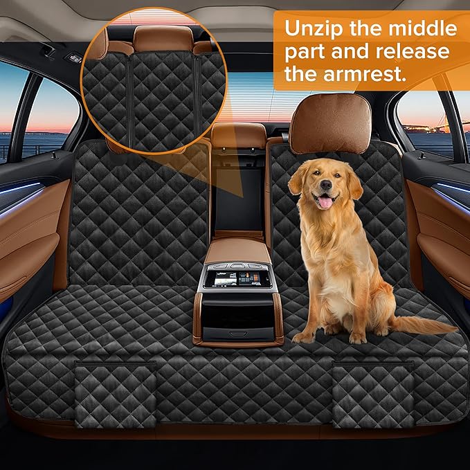 Dog Car Seat Cover for Back Seat Compatible with Mazda CX50 CX-50 CX5 CX-5 CX30 CX-30 Accessories, Waterproof Non-Slip Pet Bench Backseat Covers 2026 New