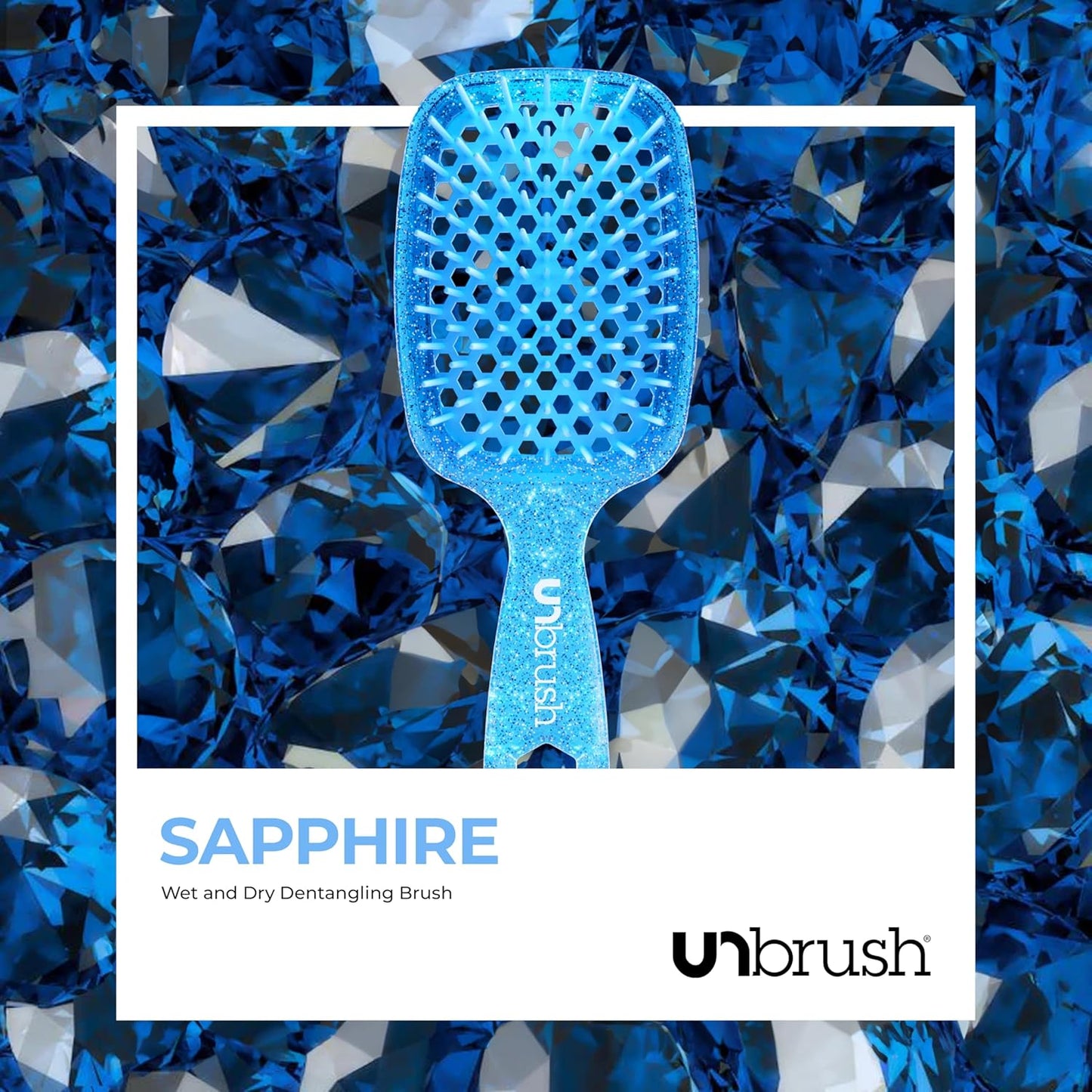 FHI Heat UNbrush Detangling Brush | Pain-Free for All Hair Types | Lightweight & Durable