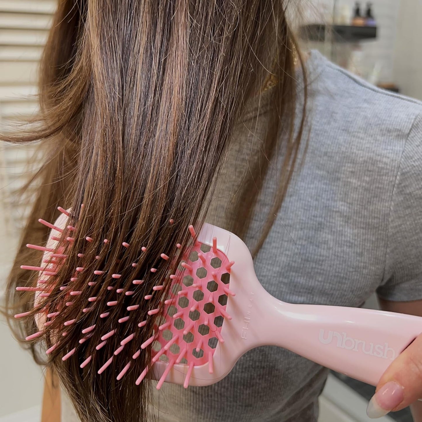 FHI Heat UNbrush Detangling Brush | Pain-Free for Wet & Dry Hair Types