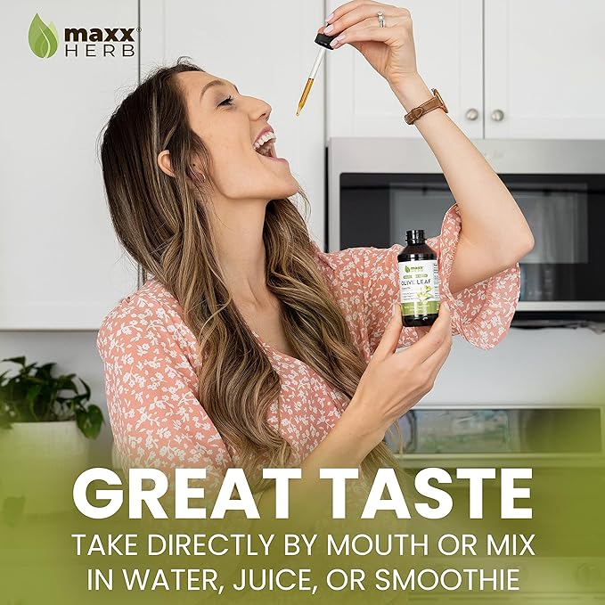 Maxx Herb Olive Leaf Extract – Max Strength Oleuropein Liquid Absorbs Better Than Capsules or Tea, for Immune Support, Heart Health, and Seasonal Wellness - 4 Oz Bottle (60 Servings)