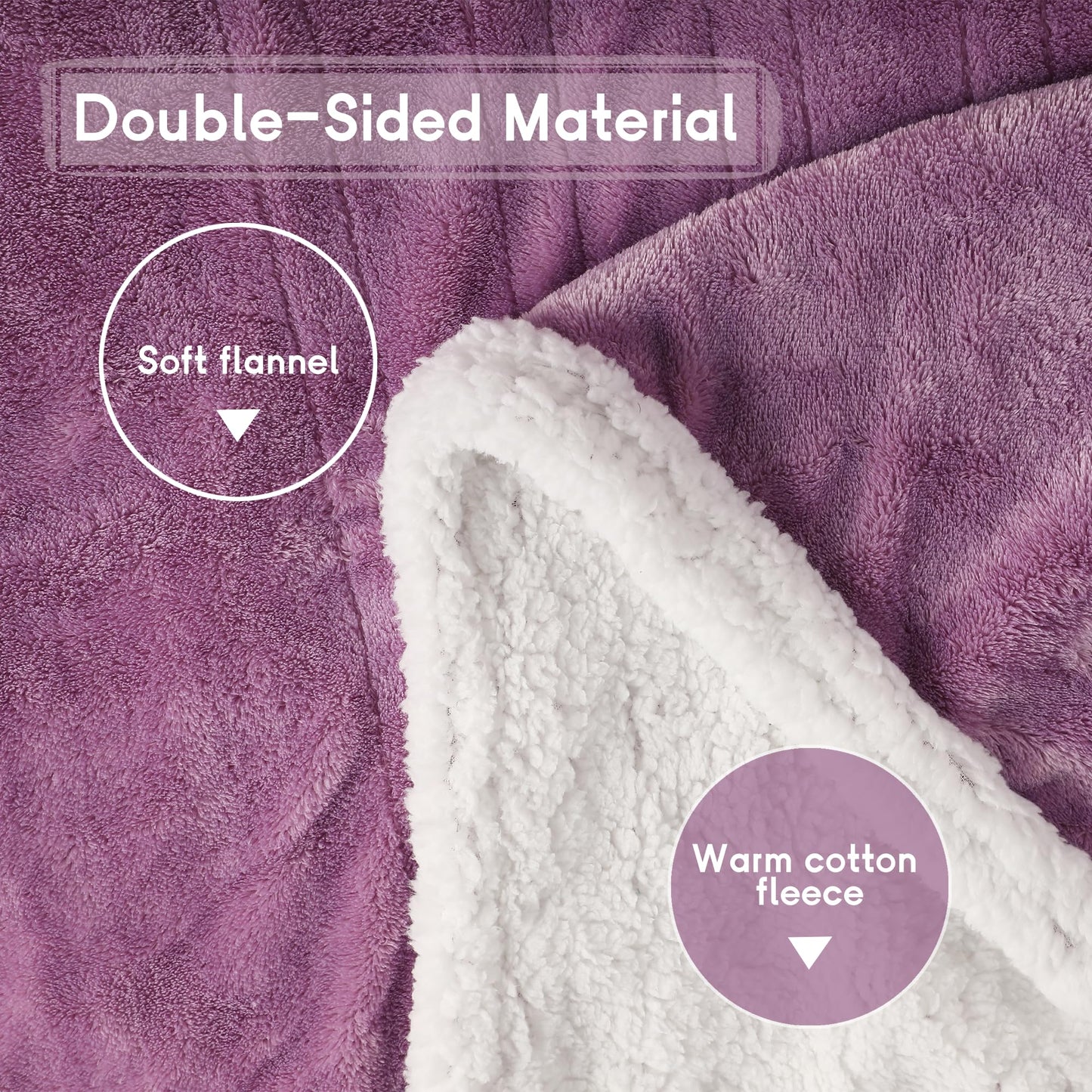 Heated Blanket Electric Blanket Full Size 72''x84'', Soft Flannel Heating Blanket with 1-10 Hour Auto Off - 6 Heat Settings - Machine Washable - Dark Grey